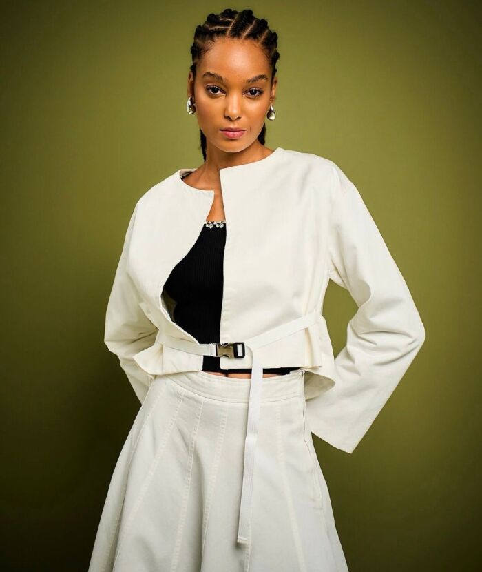 Imagem de Jaqueta de Sarja Off White Mais Um