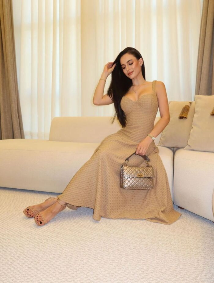 Imagem de Vestido Serena Bege Cloude