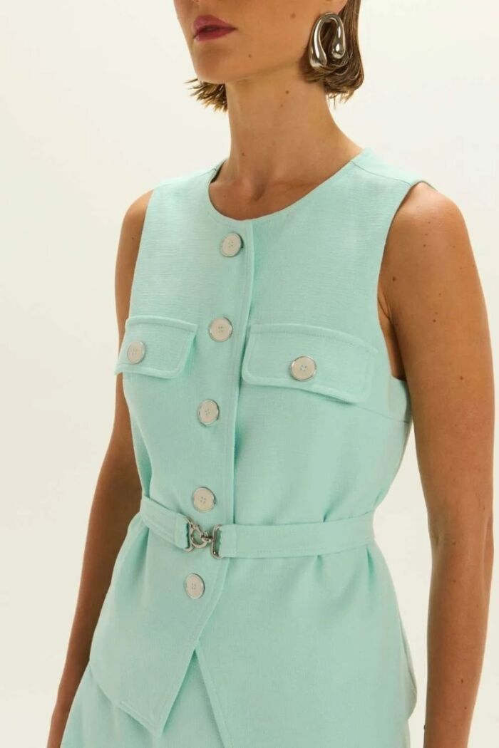 Imagem de Colete Lili Verde Holiday Le Blog