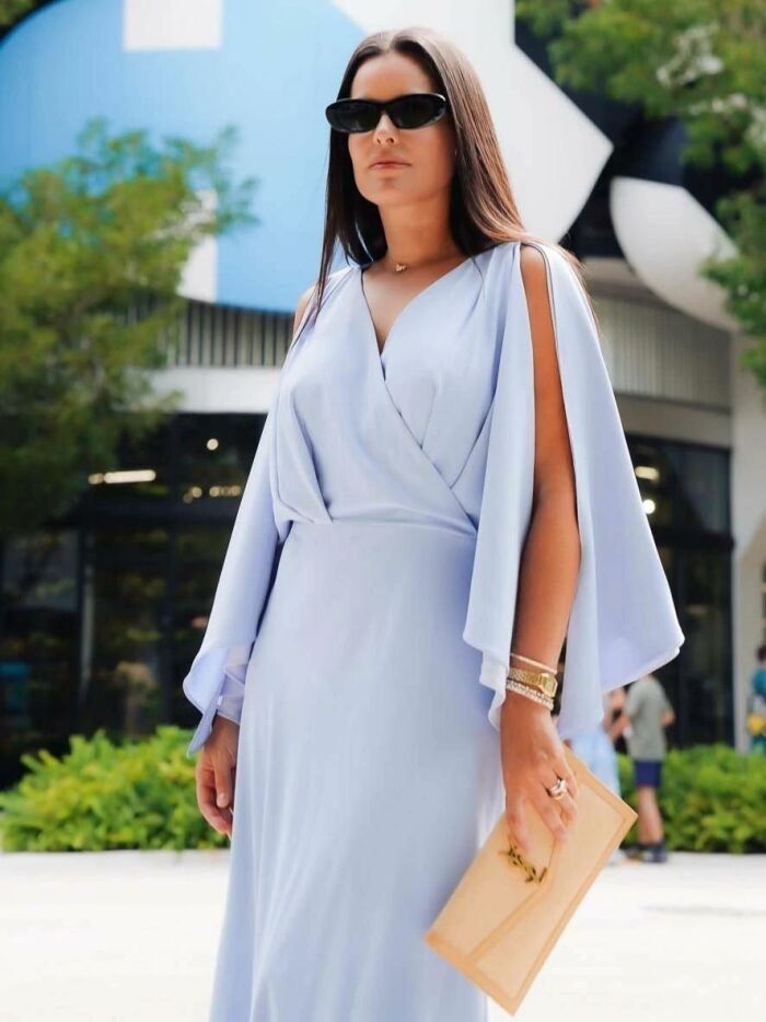 Imagem de Vestido Alfaiataria Transpassado Luzia Fazzolli