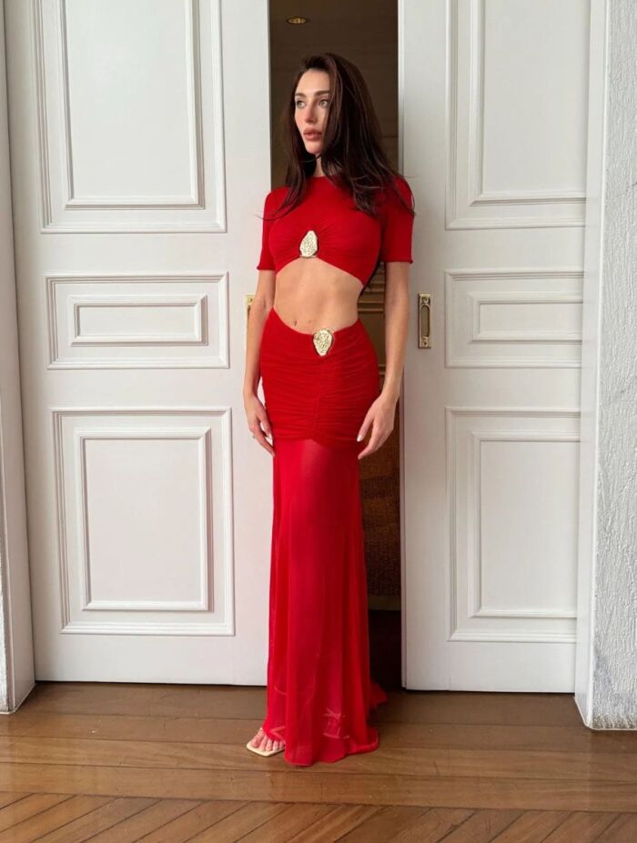 Imagem de Conjunto Jamily Vermelho Cloude