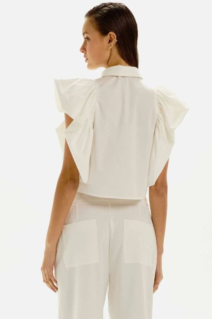 Imagem de Camisa Lígia Off White Le blog