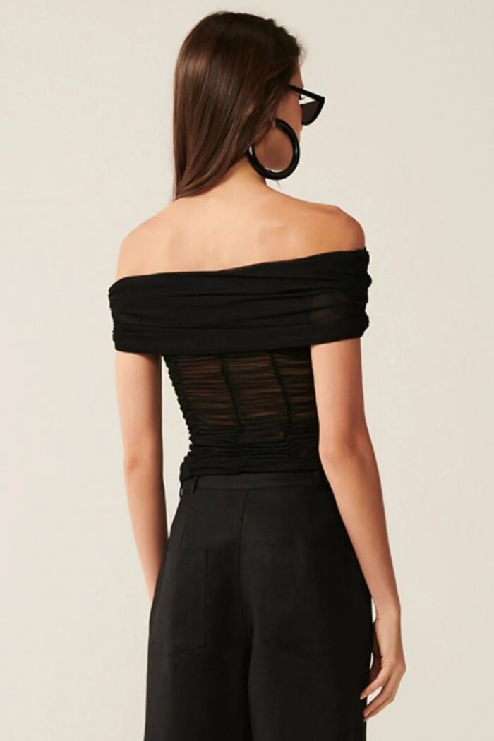 Imagem de Blusa Jasmim Preta Le Blog