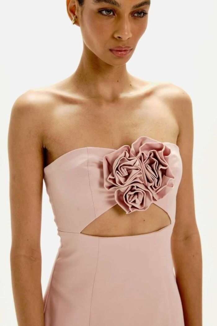 Imagem de Vestido Curto emma Rosa Quartzo Le Blog