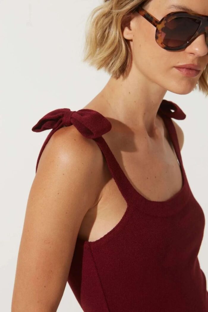 Imagem de Blusa Liah Dark Wine Le Blog