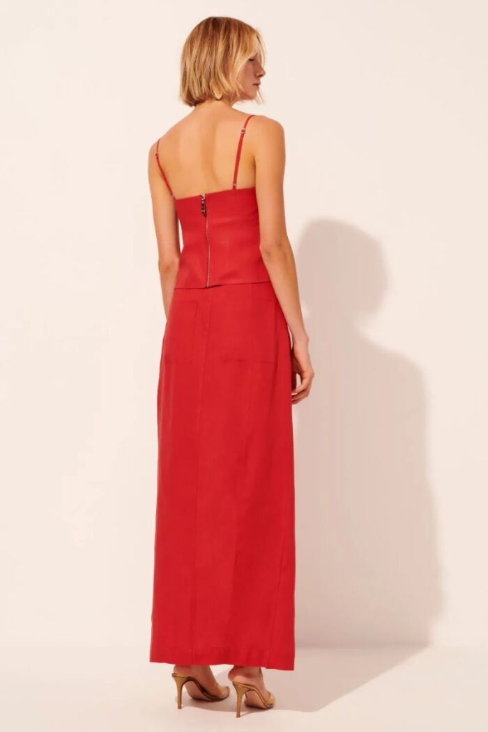 Imagem de Saia Monique Vermelha Le Blog