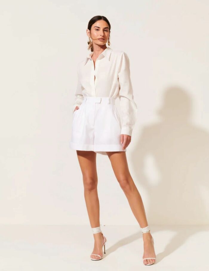 Imagem de Short Lurdes Off White Le Blog