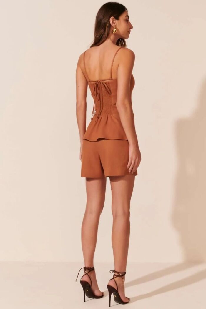 Imagem de Shorts Leda Marrom Pecan Le Blog