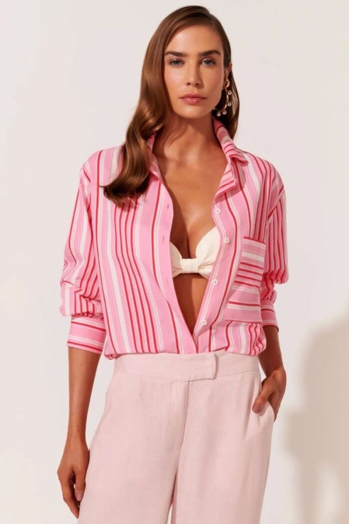 Imagem de Camisa Gabrielle Estampa Listra Le Blog