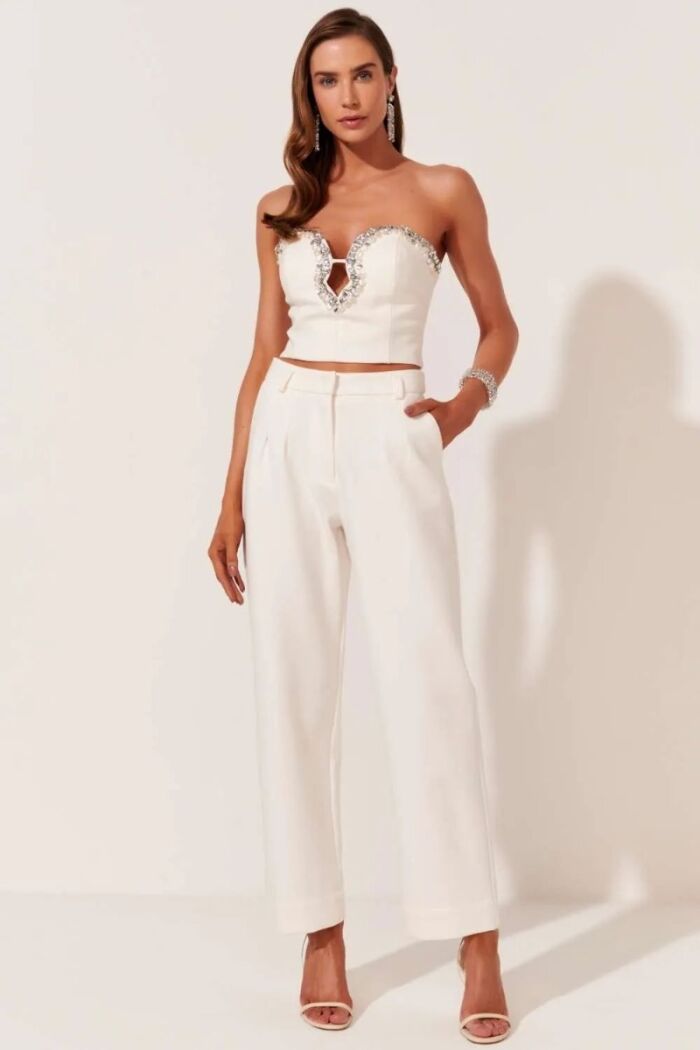 Imagem de Corselet Lola Off White Le Blog