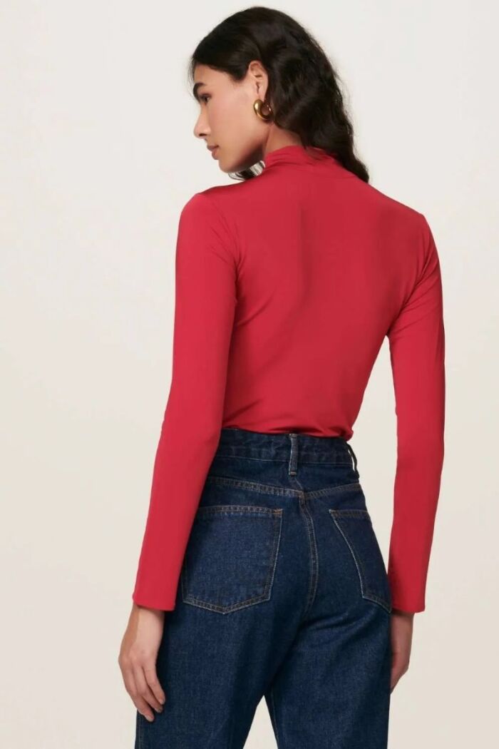 Imagem de Blusa Amanda Vermelho Tango Le Blog