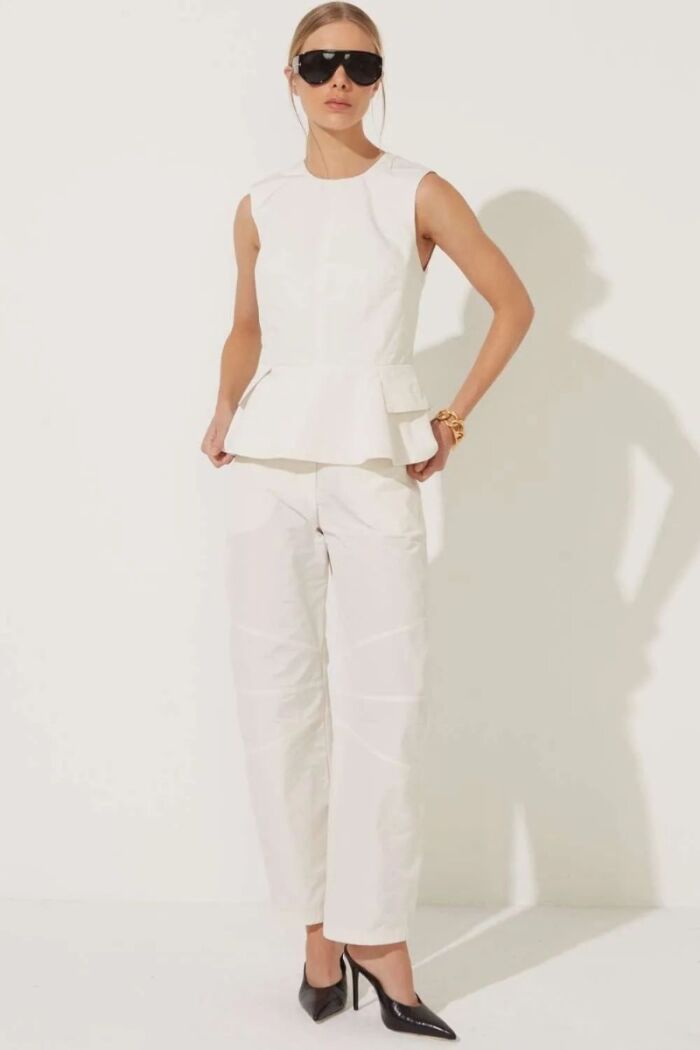 Imagem de Calça Antônia Off White Le Blog