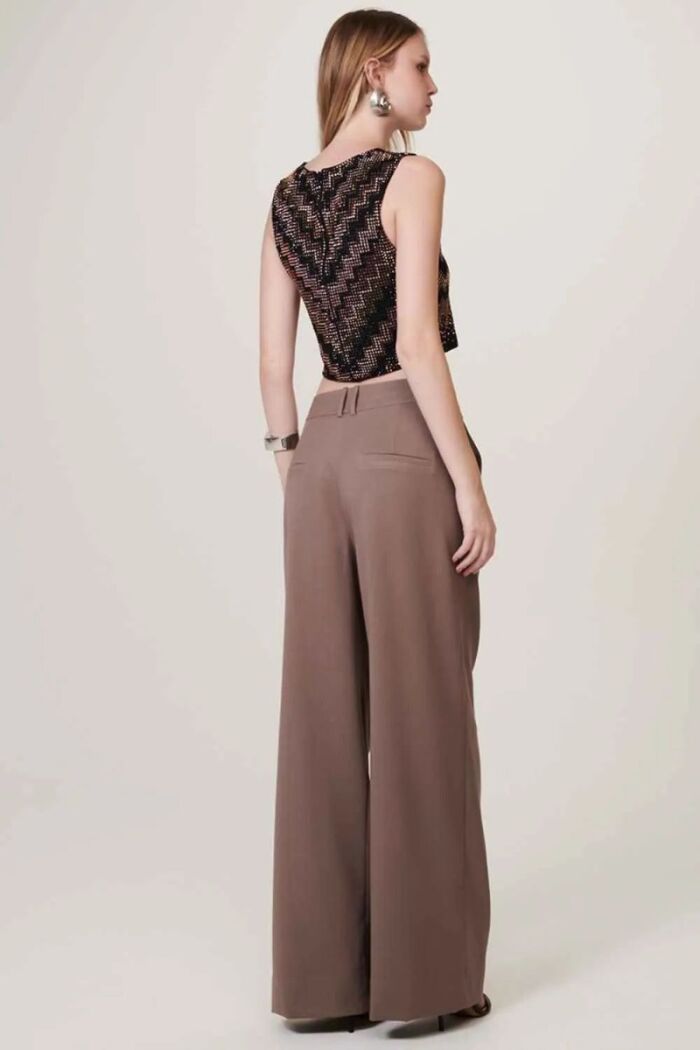 Imagem de Calça Dalia Bege Sepia Le Blog