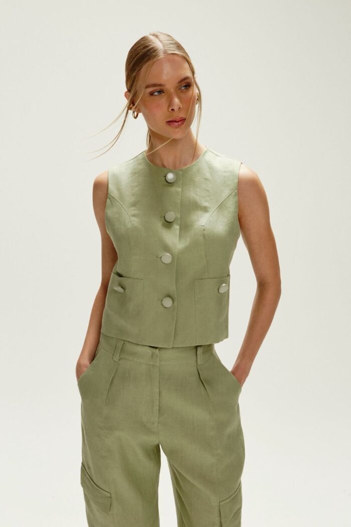 Imagem de Calça Lana Verde Pistache Le Blog