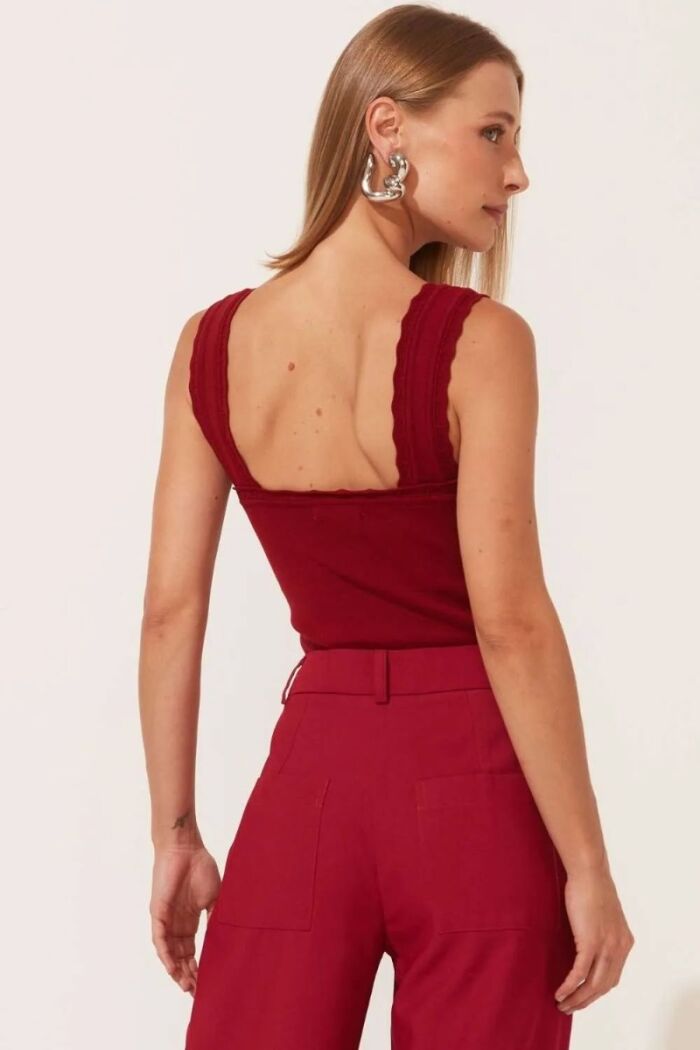 Imagem de Tegata Paula Vermelho Crushed Le Blog