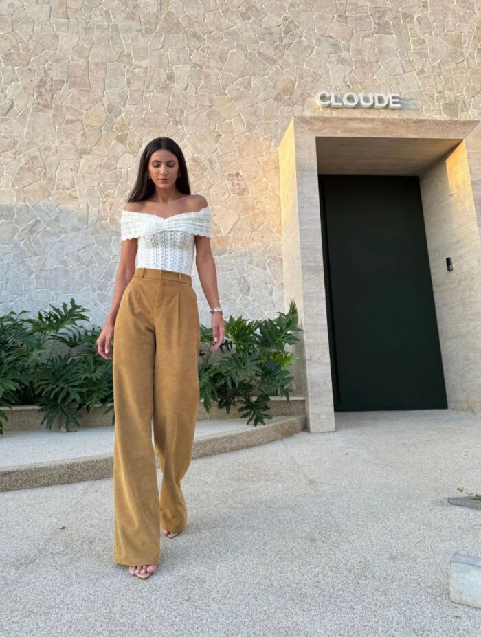 Imagem de Calça Nara Caramelo Cloude