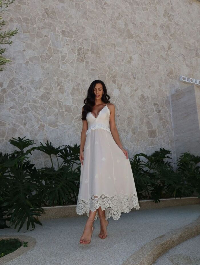 Imagem de Vestido Lucimara Nude Cloude