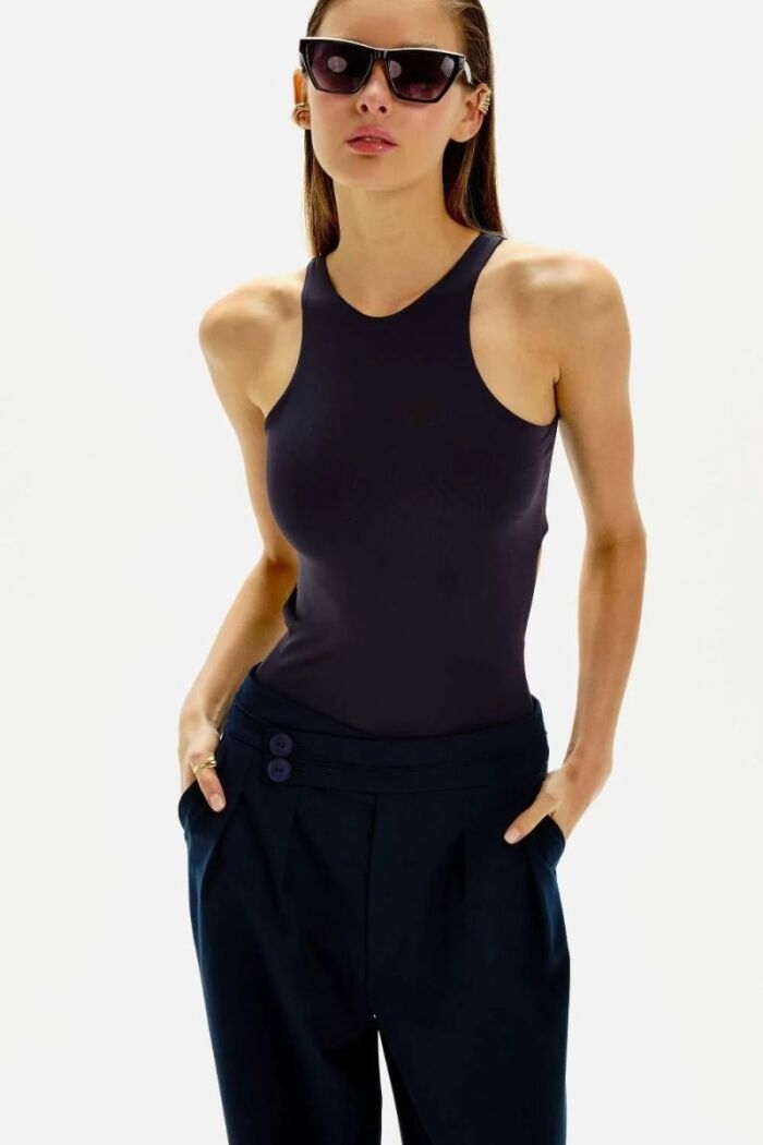 Imagem de Calça Vivian Azul Marinho Le Blog