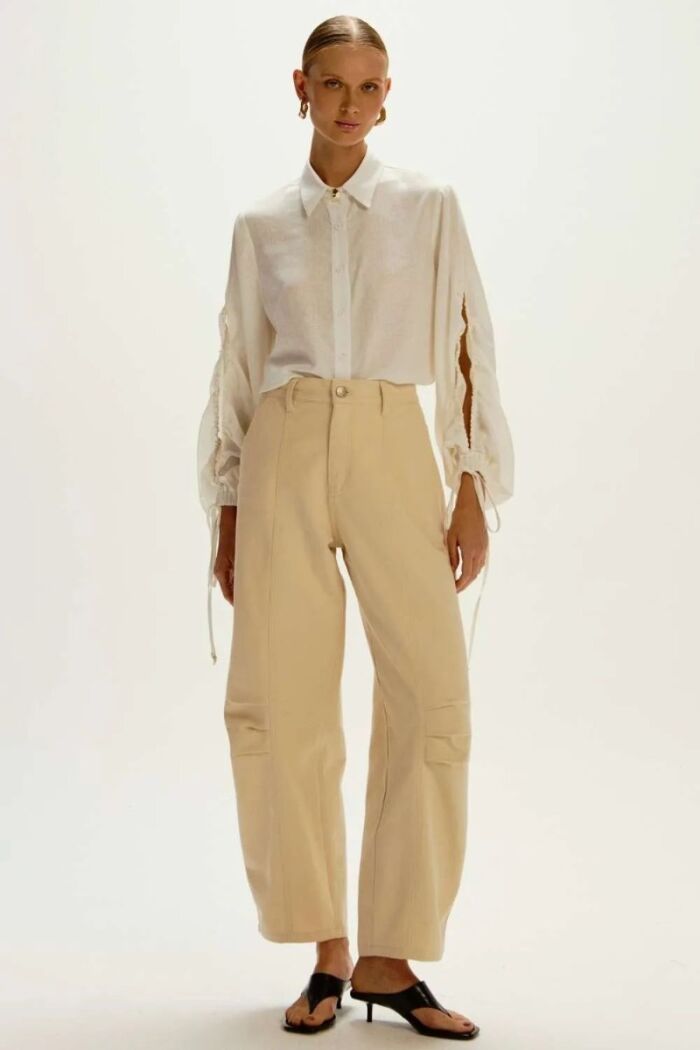 Imagem de Calça Sarja Lara Pérola Le Blog