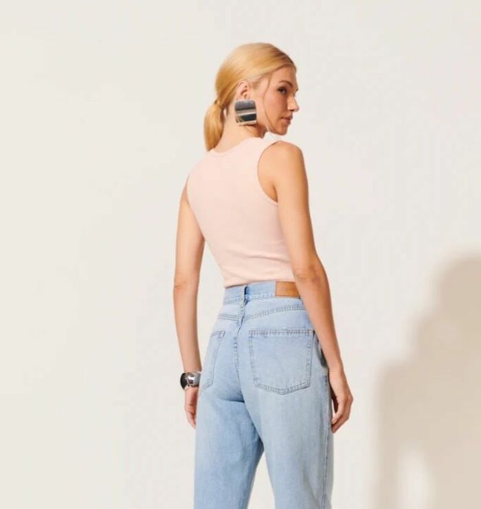 Imagem de Regata Isadora Rosa Peach Le blog