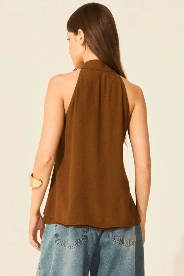 Imagem de Blusa Nayara Marrom Ganache Le Blog