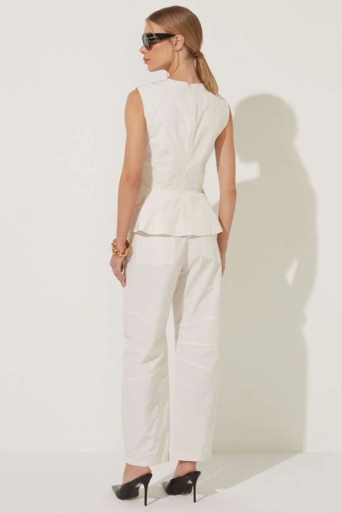 Imagem de Calça Antônia Off White Le Blog