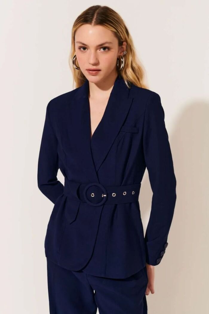 Imagem de Blazer Lara Azul Midnight Le Blog