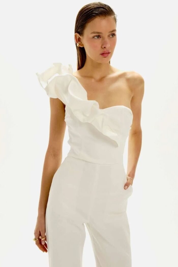 Imagem de Macacão Emma Off White Le Blog