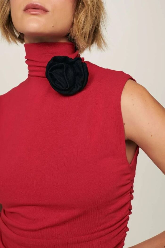 Imagem de Blusa Perla Vermelho Tango Le Blog