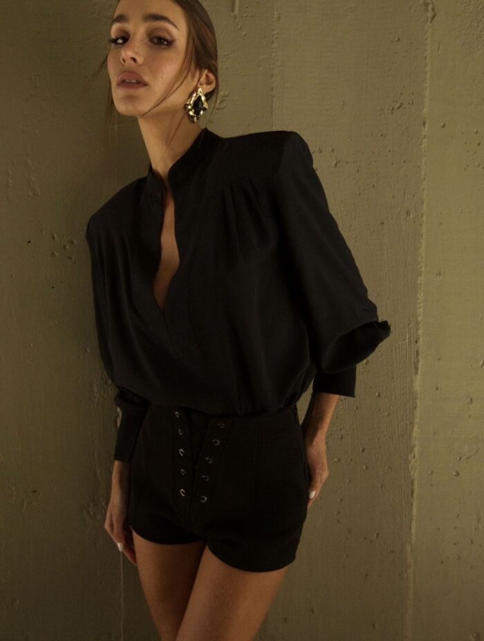 Imagem de Short Emanuela Preto Cloude