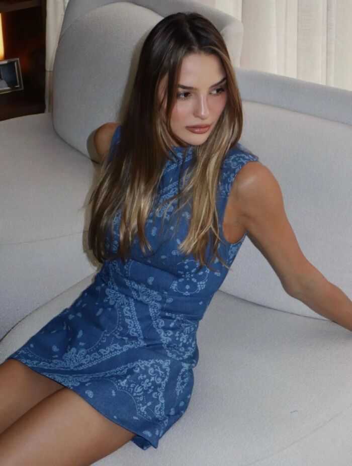 Imagem de Vestido Estela Jeans Cloude