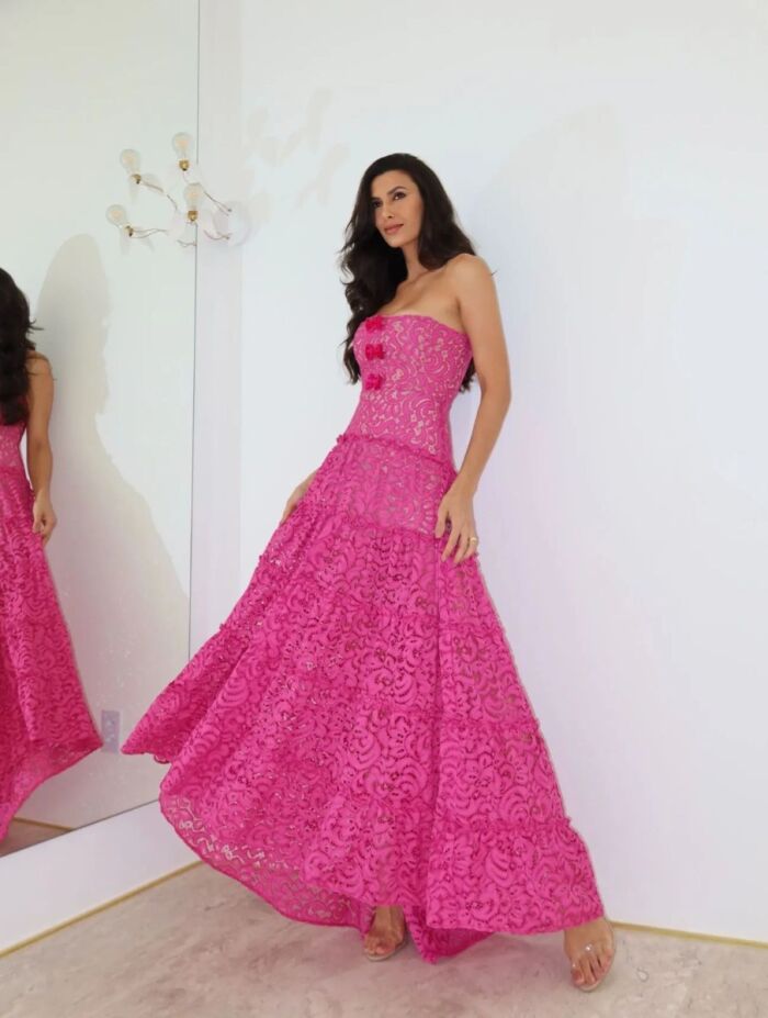 Imagem de Vestido Maya Pink Cloude