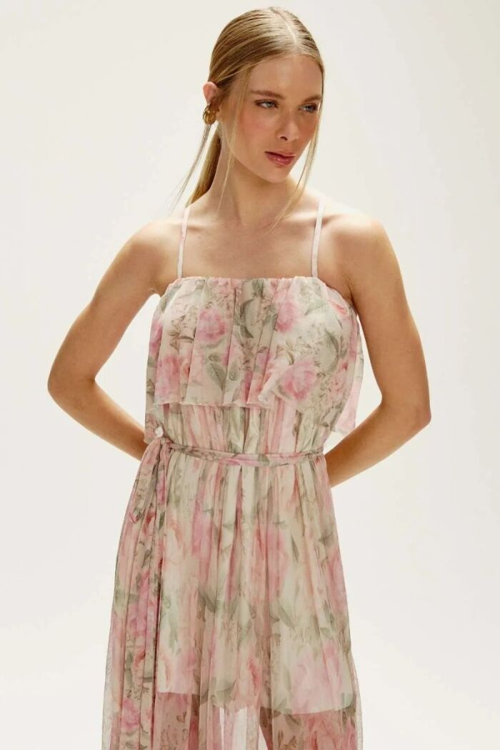 Imagem de Vestido Mídi Helena Floral Le Blog