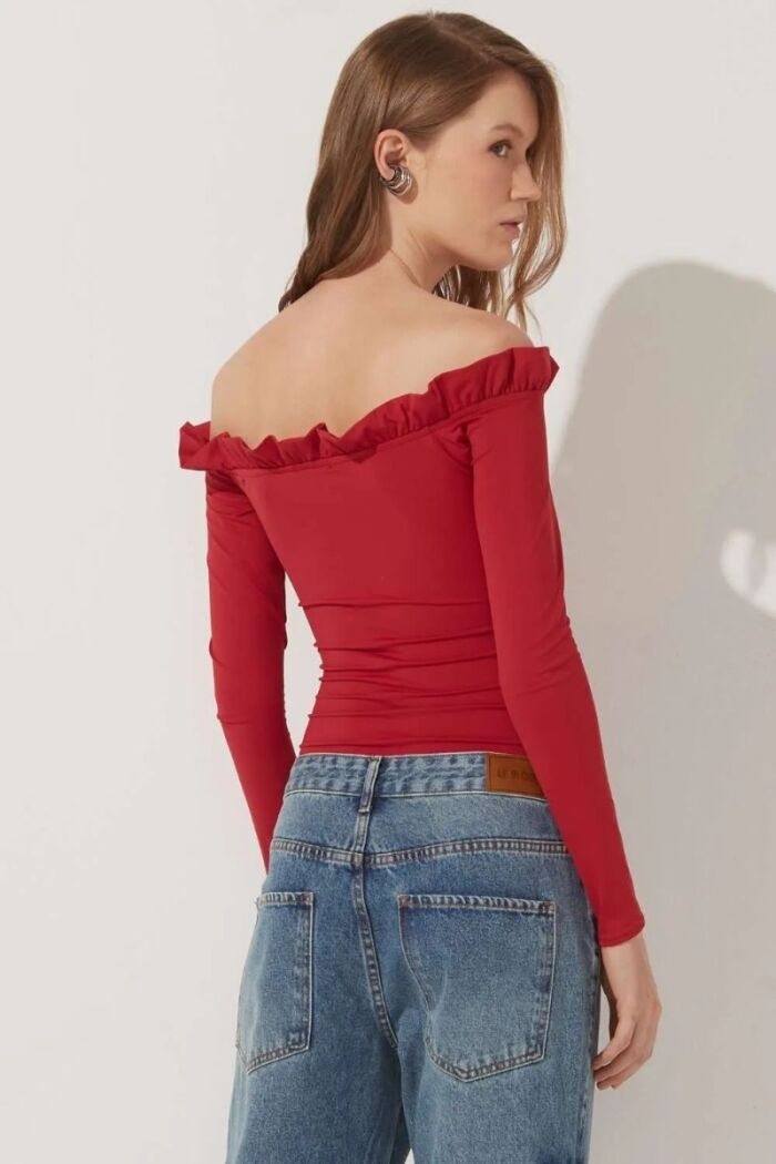 Imagem de Body Kate Vermelho Puro Le Blog