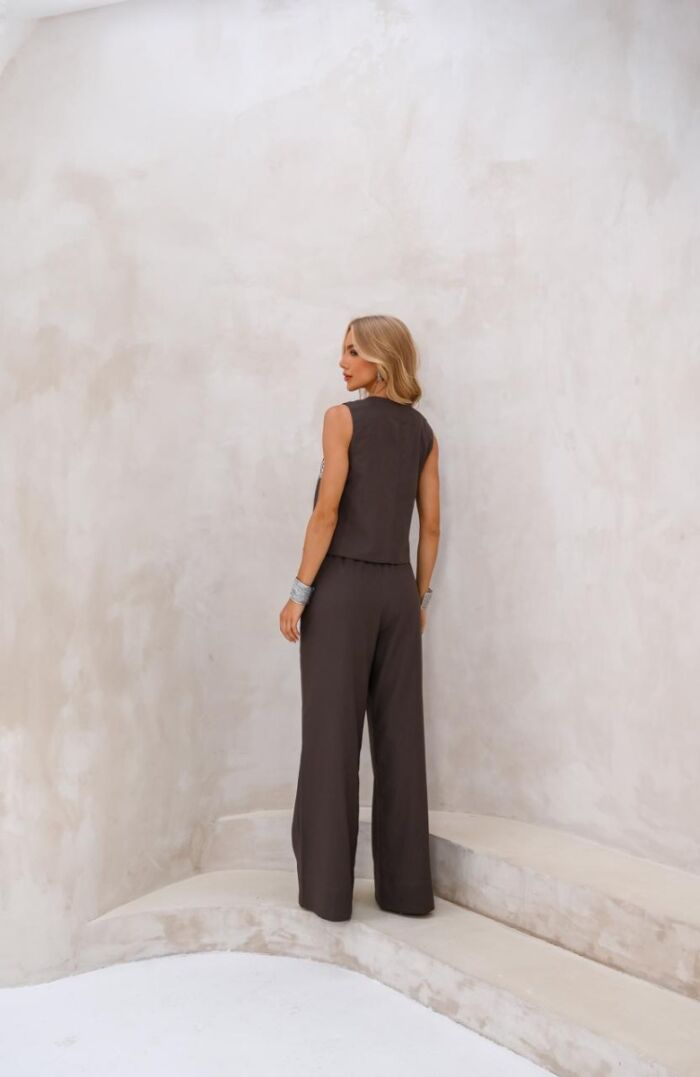 Imagem de Colete Patrícia Marrom Desnude