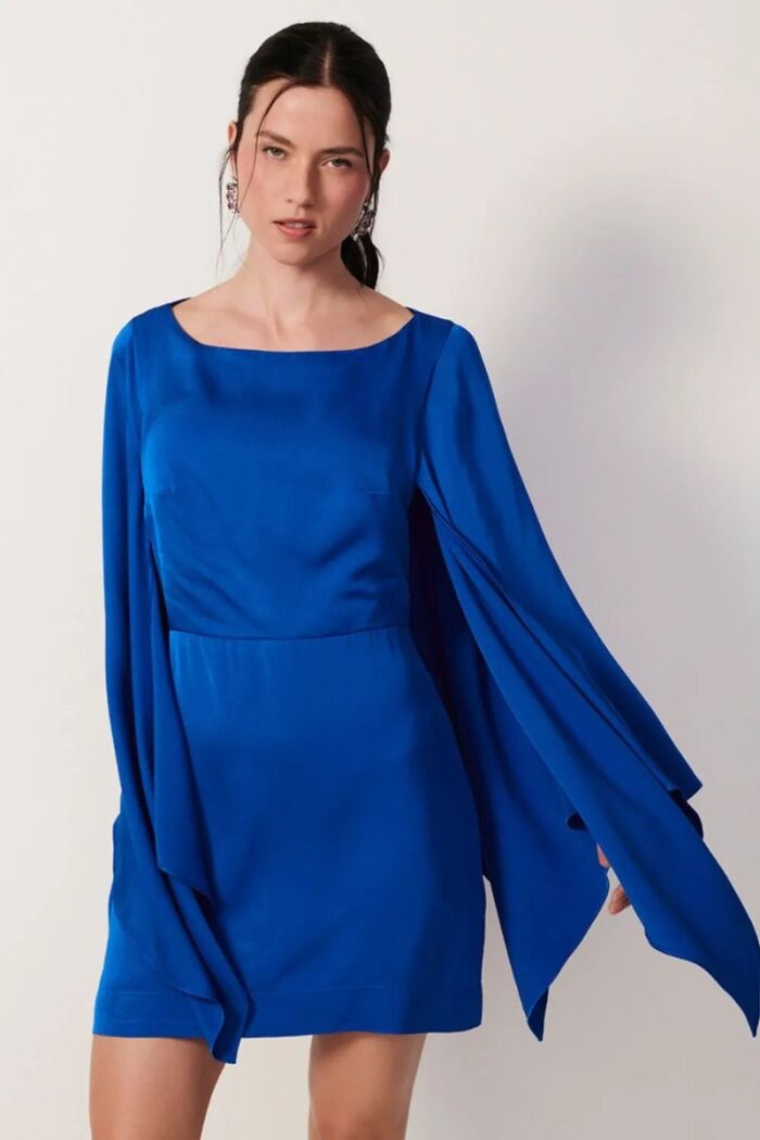 Imagem de Vestido Jasmin Azul Horizon Le Blog
