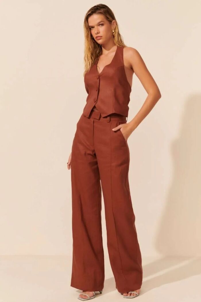 Imagem de Colete Lurdes Marrom Blazed Le Blog