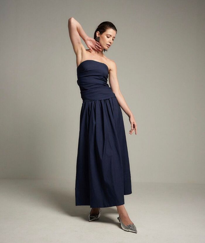 Imagem de Blusa Tomara Que Caia Azul Mais Um