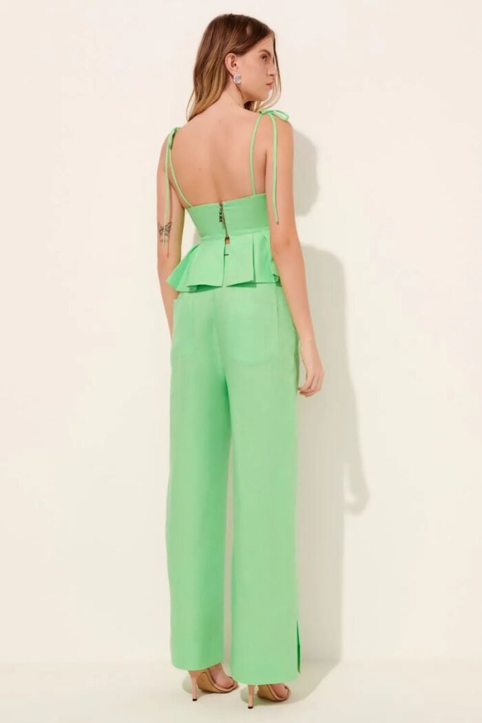 Imagem de Calça Carolina Verde Cítrico Le Blog