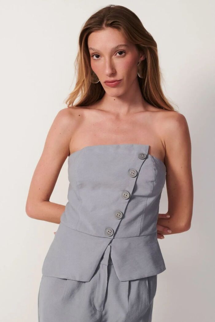 Imagem de Corselet Lila Cinza Stone