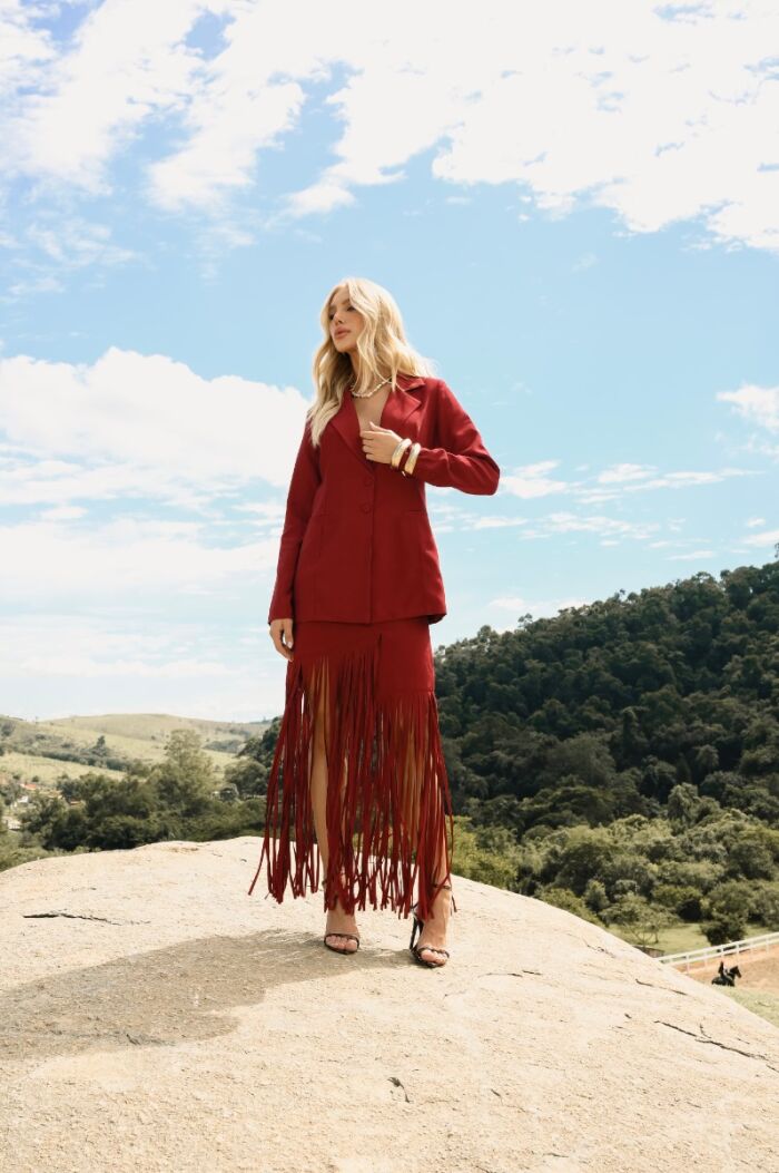 Imagem de Blazer Sônia Marsala Desnude