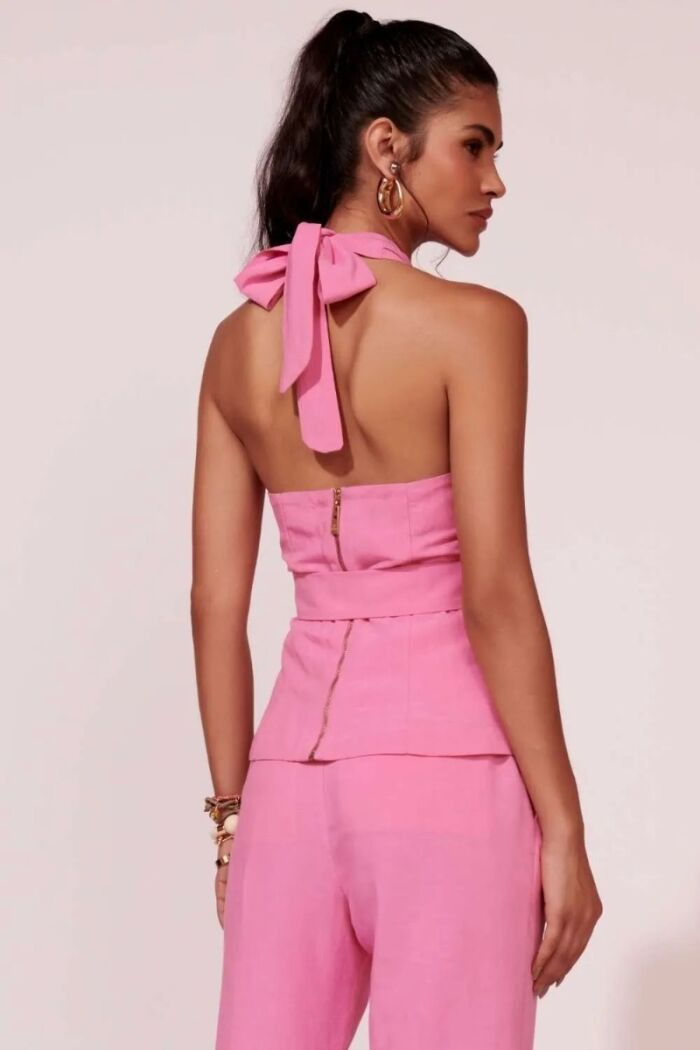 Imagem de Blusa Andriele Rosa Hyper Blush Le Blog