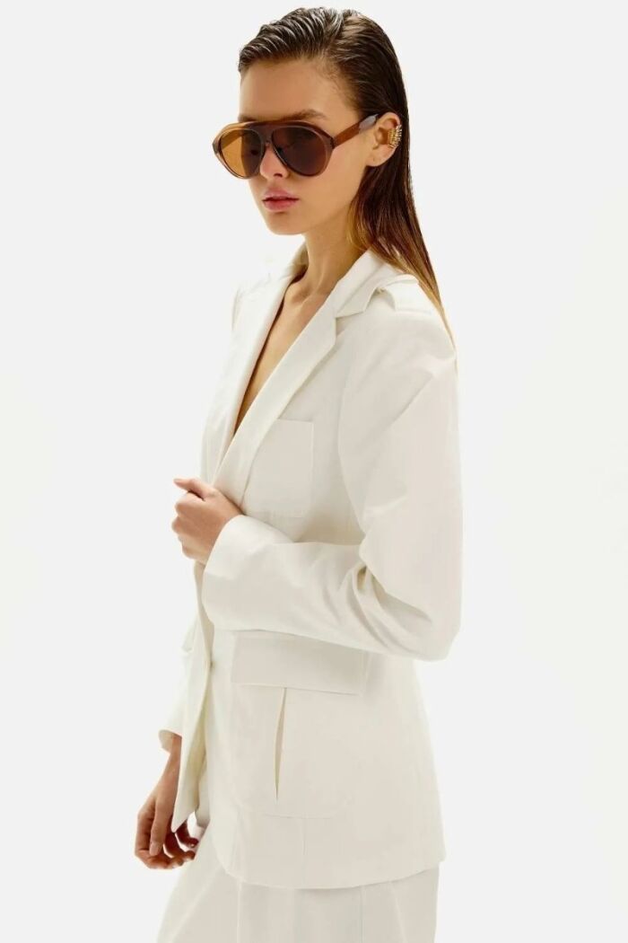 Imagem de Blazer Vivian Off White Le Blog