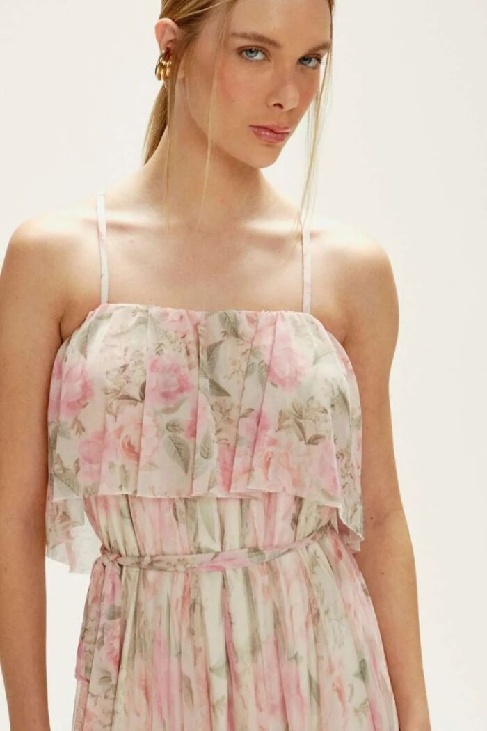 Imagem de Vestido Mídi Helena Floral Le Blog