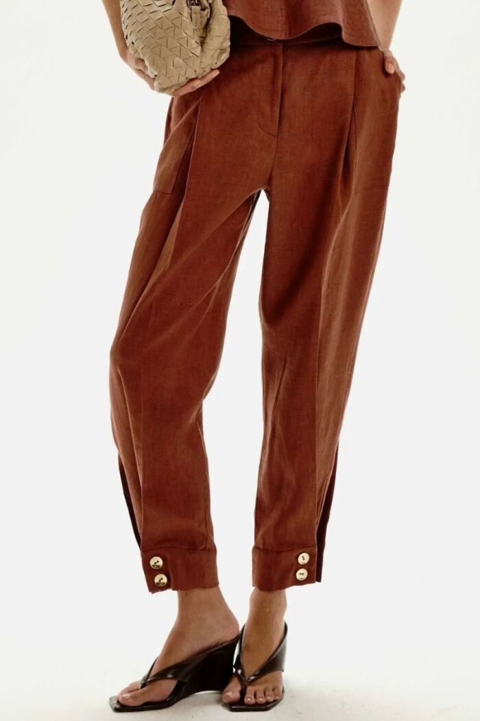 Imagem de Calça Angélica Marrom Cobertura Le Blog