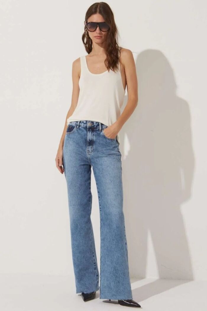 Imagem de Calça Valéria Jeans Le Blog