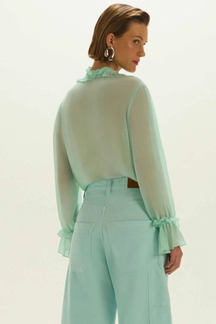 Imagem de Blusa Rafaela Verde Holiday Le Blog