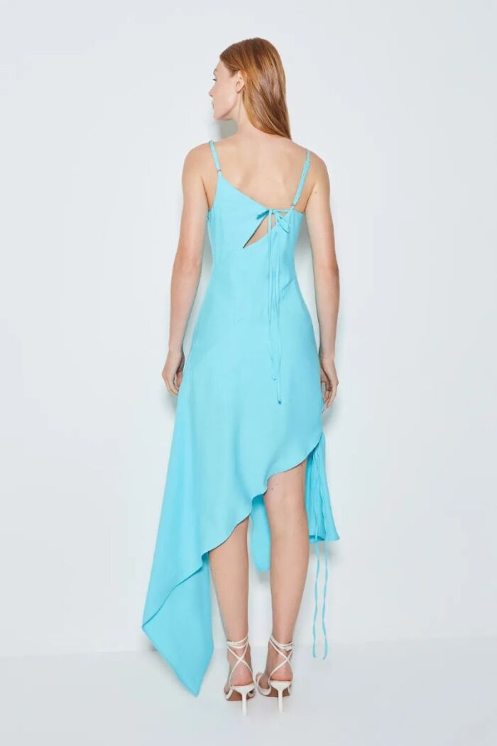 Imagem de Vestido Mídi Recortes Com Amarração Zen