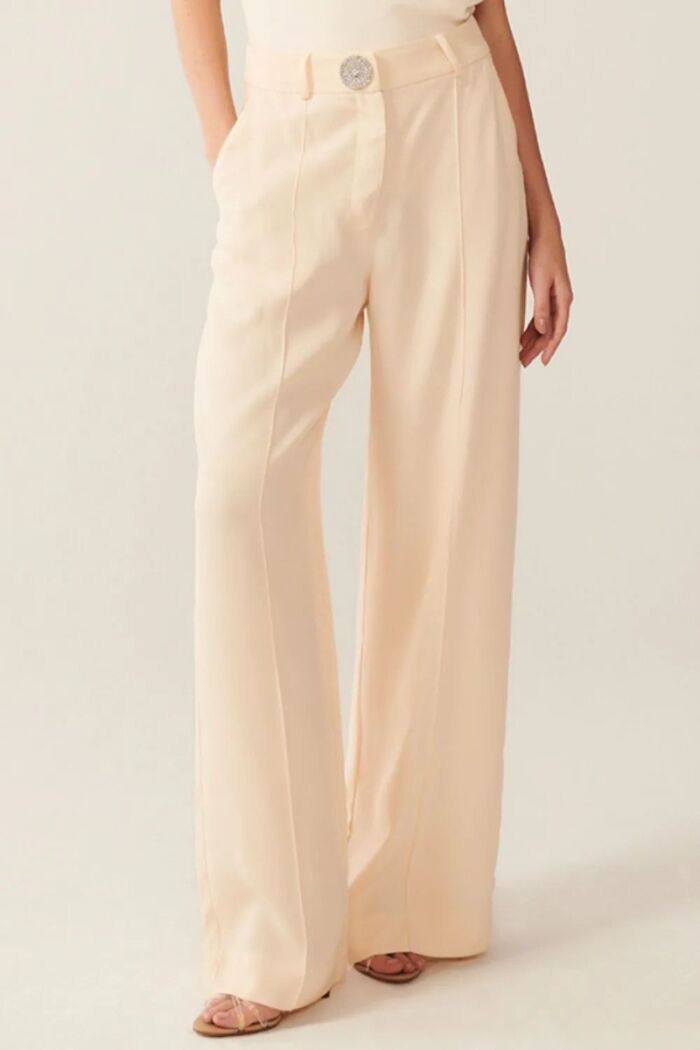 Imagem de Calça Mari Bege Areia Le Blog