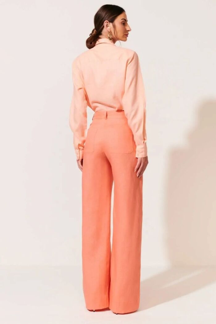 Imagem de Calça Lurdes Laranja Peach Le Blog